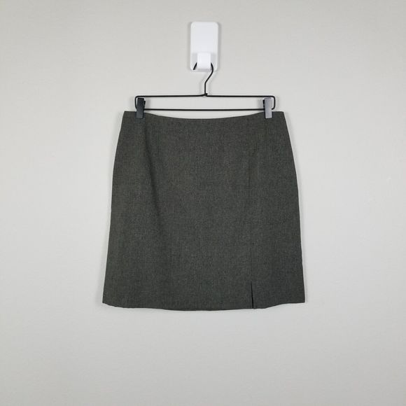 Vintage 90s Y2K Micro Houndstooth Brown Grey Tank Skirt Coord Set Sz 13/14 JRs - Picture 12 of 14